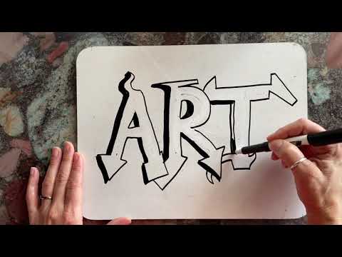 How to Write Easy Graffiti Letters