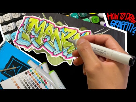 HOW TO DRAW GRAFFITI FOR BEGINNERS 2020