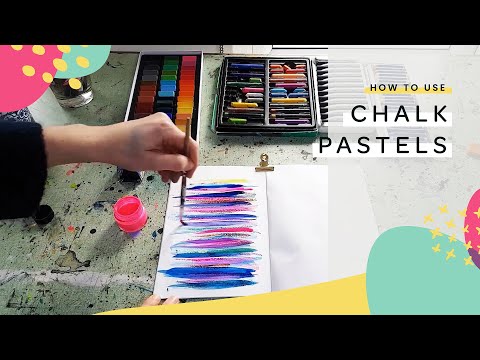 How to use chalk pastels