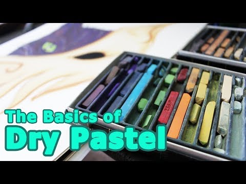The Basics of Dry Pastel  How to use Dry Pastels