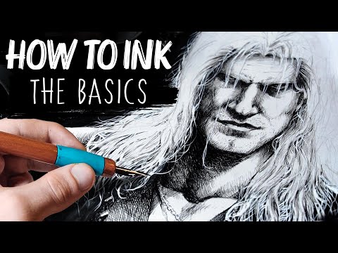 How to Draw in Pen and Ink | 40 Easy Lessons on Drawing in Pen and Ink