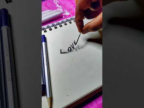  LOVE  3d drawing  tamil artist ameerartist trending tamilshorts