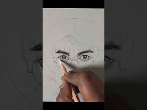 Loomis Method drawing pencildrawing shortvideo shorts portrait sketch