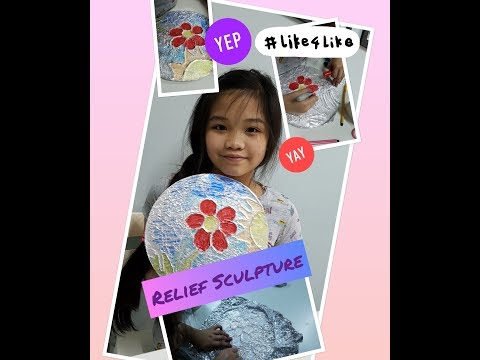 How to make a Relief Sculpture for kids  easy relief sculpture  CFA Homeschool 