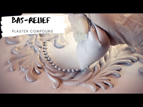 How to make a Bas Relief with GYPSUM Step by Step