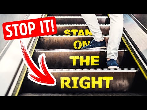 Why People Should Stand on Escalators Side by Side