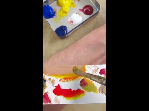 How to Mix Skin Tones With Acrylics shorts