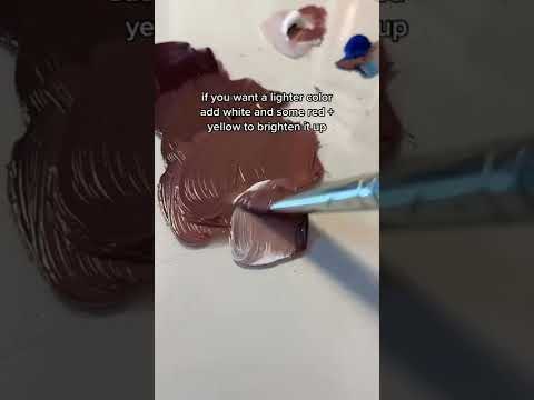 how to mix skin tones with 3 colors shorts
