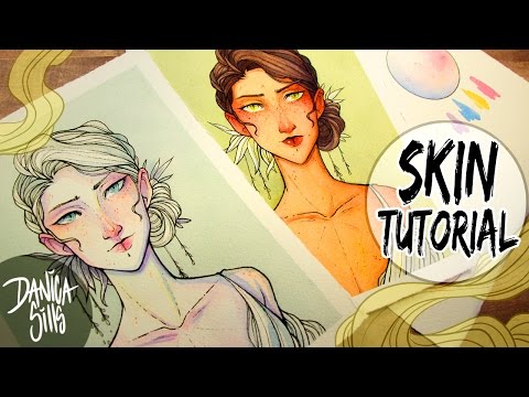 Watercolor Skin Tutorial  How to Mix Skin Colors for Painting