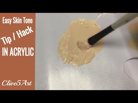 Mixing flesh tone acrylic painting How to mix amp match skin tones in painting