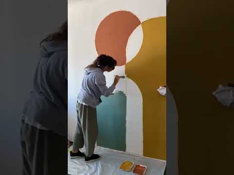 Now this is how you paint a mural wall  mural diy walldecor design