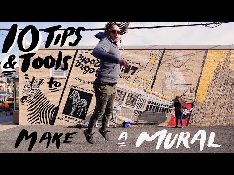 How to Paint a Street Art Mural  The Top 10 Tips amp Tools From an Expert    Episode N 6