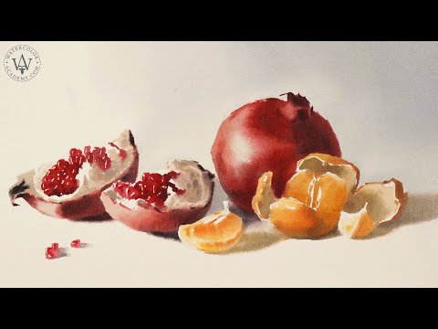 How to Paint a simple Still Life in Watercolor