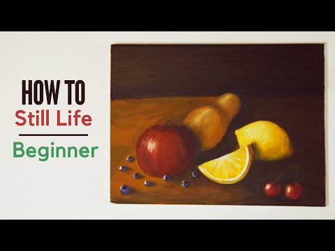 How to Still Life for Beginners  Painting with mako