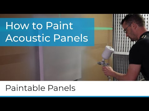 How to paint Primacoustic Paintables