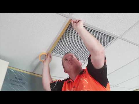 How to Apply Dulux Professional Acousticoat Ceiling Tile Paint  Dulux NZ