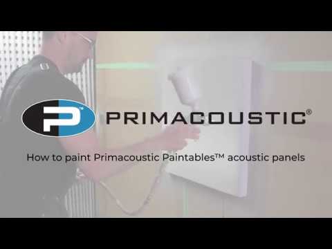 How to Paint Primacoustic Paintable Panels