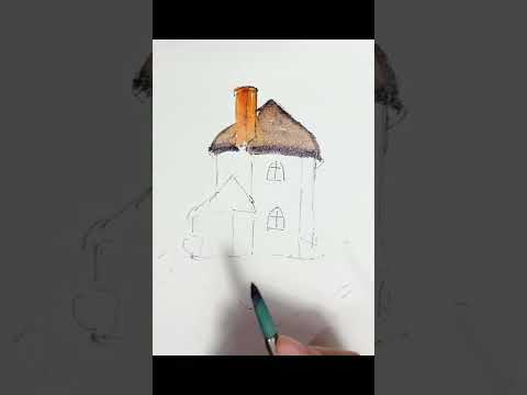 How to paint buildings in watercolor20221127