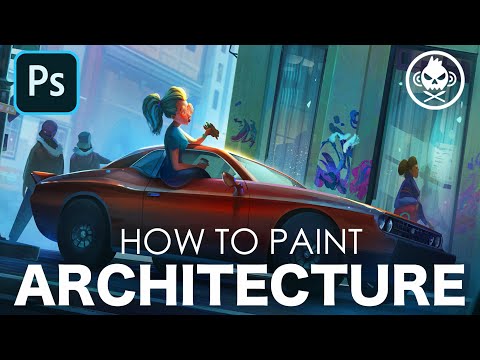 How To Paint Architecture  My Setup