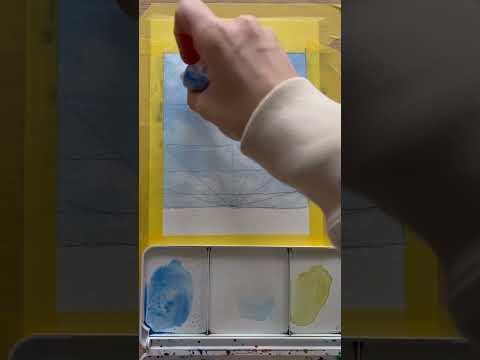 How to paint clouds art watercolor arttutorial watercolortutorial artist howtodraw