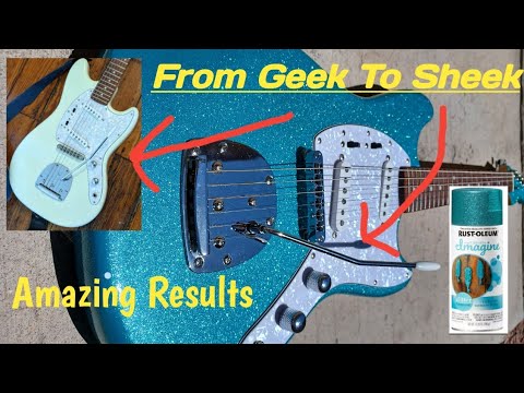 How to Spray Paint an Electric Guitar  LIKE A BOSS A Beginners Guide