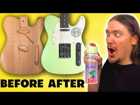 7 GUITAR Paint Job MISTAKES You Should NEVER Do