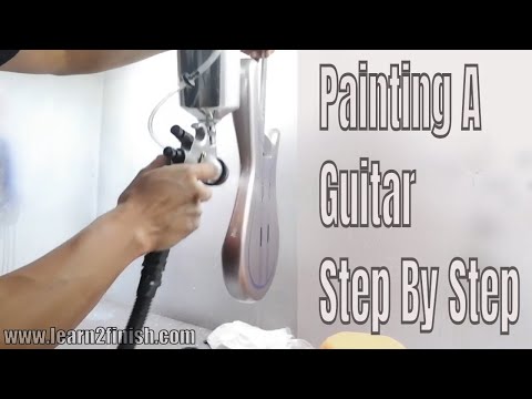 How to Paint A Guitar