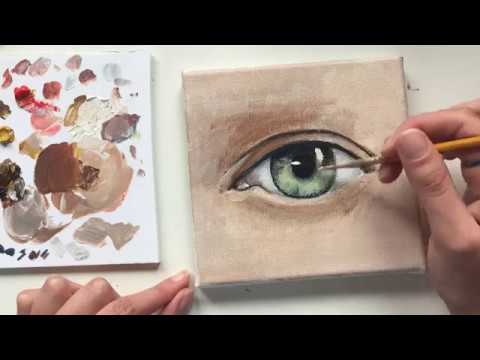 How to Paint an Eye with Acrylics  START PAINTING with this tutorial