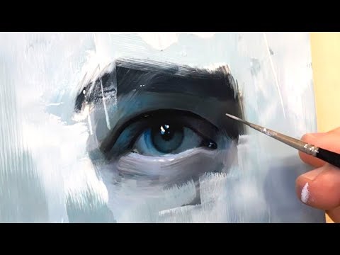 More Real Than A Photo  Eye Painting Tutorial With Oil Paint
