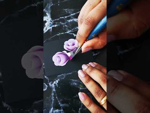  Less than a Second  painting how to paint flowers