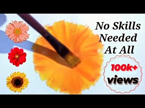 5 Easy Flower Painting Techniques  No Skills Needed For This 2023