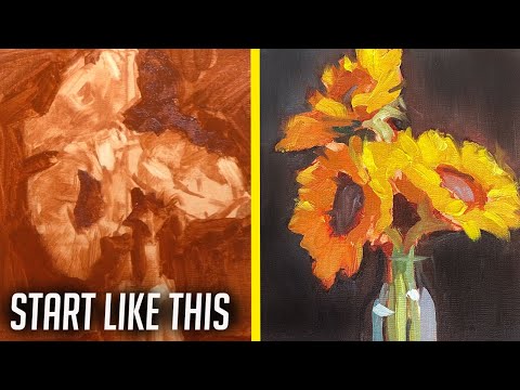 7 Tips that will help you paint flowers