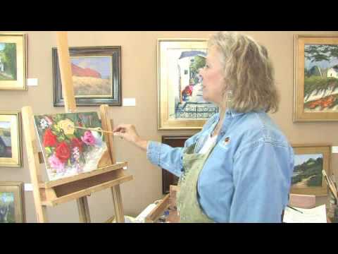 How to Paint Flowers in Oil