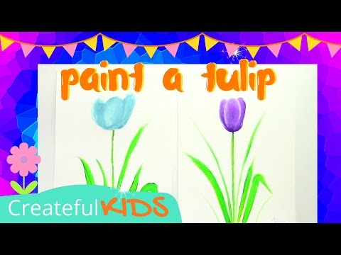 How To Paint a Tulip