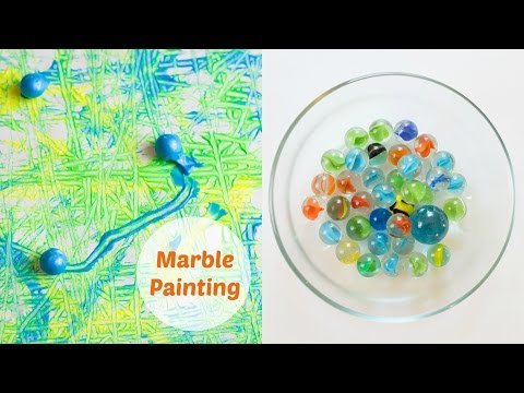 Marble Painting for Kids A Fun Action Art