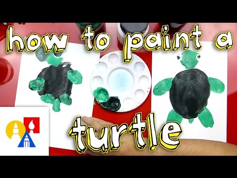 How To Paint A Sea Turtle