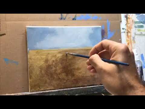 How to Paint Grass in Acrylics