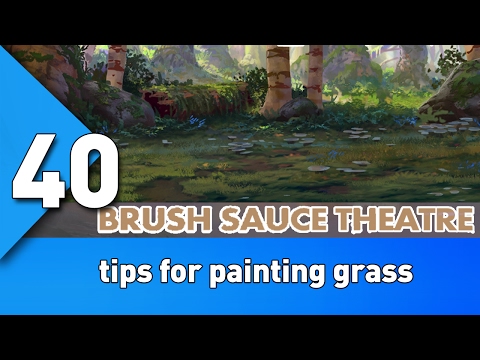 BST40 tips for painting grass