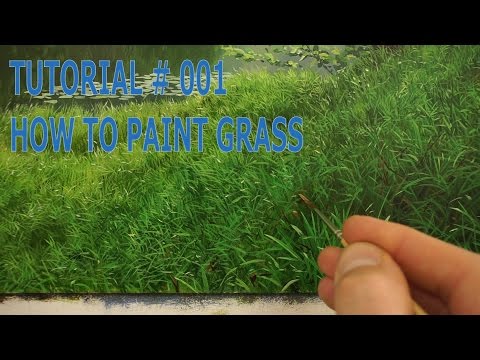 5 How To Paint Grass  Oil Painting Tutorial