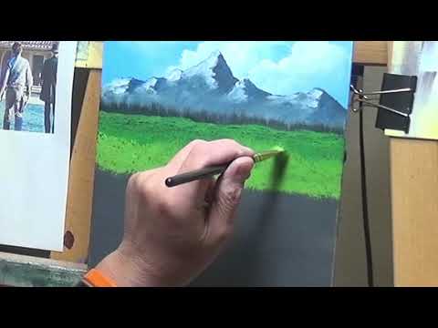 How to Paint Grass