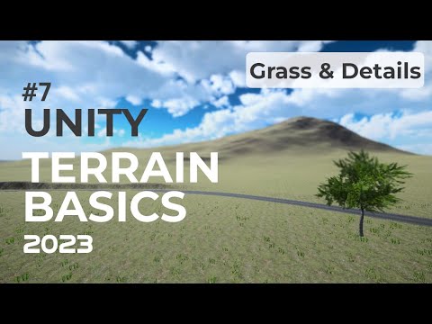 Grass Rocks amp Details  Unity Terrain Basics 2023  EP7