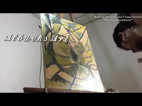 HOW TO PAINT LIKE PICASSO TIME LAPS 4 Turning an unfinished painting into a Masterpiece