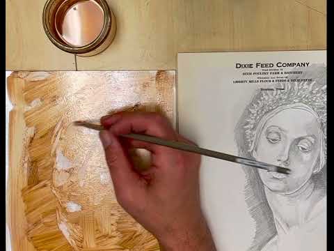 How to paint like Rembrandt demo