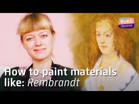 How to PAINT MATERIALS like Rembrandt  The Rembrandt Course