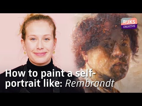 How to PAINT A SELF PORTRAIT like Rembrandt  The Rembrandt Course