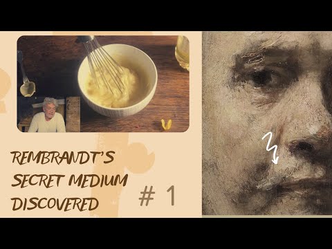 Rembrandt39s secret Medium Discovered part 1