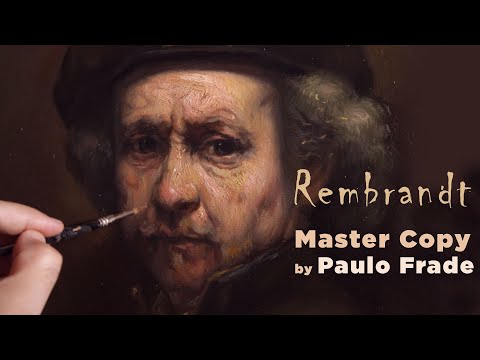 Rembrandt  Alla Prima Master Copy by Paulo Frade