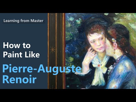 How to Paint Like Pierre  Auguste Renoir  Figure Painting  Acrylic