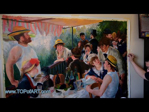 Luncheon of the Boating Party   Renoir  Art Reproduction Oil Painting