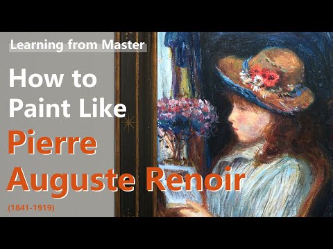 How to Paint Like Pierre  Auguste Renoir  Figure Painting  Acrylic